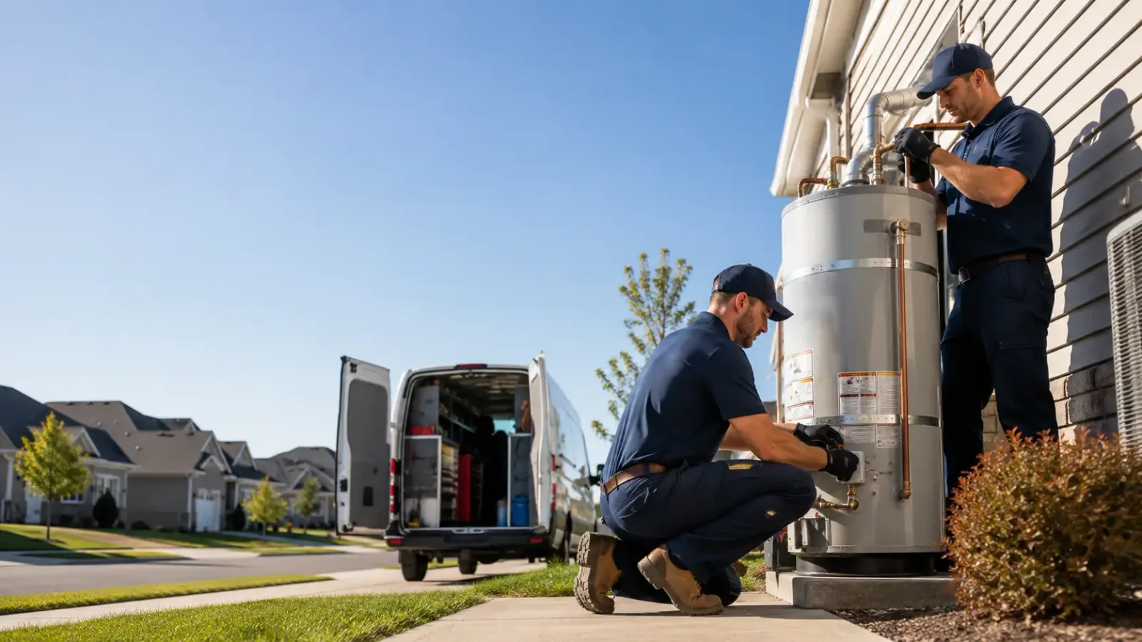 Water Heater Installation in Zahl, ND